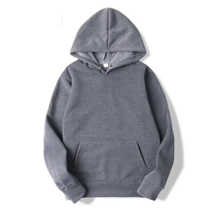 casual fleece hoodie